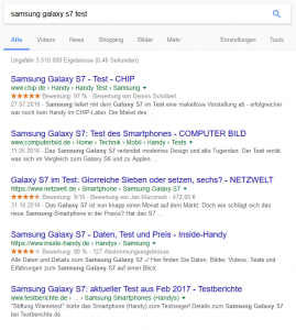 Sterne-Bewertungen In Den Google SERPs | Clicks Digital