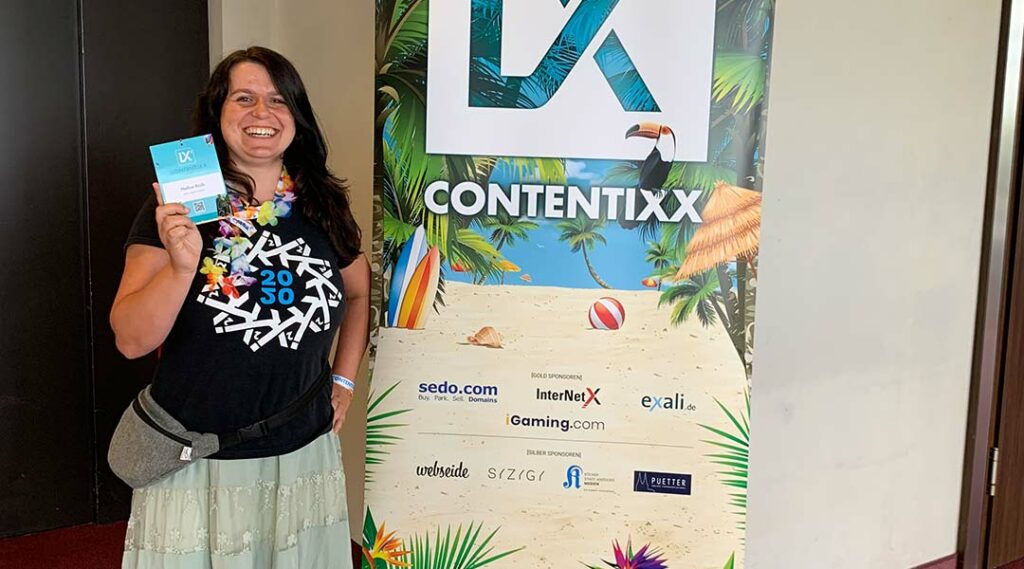 Nadine Kadic auf der Contentixx 2022